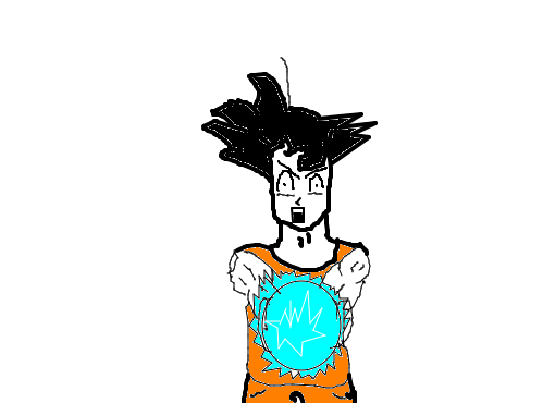 Goku - Desenho de dori_2 - Gartic