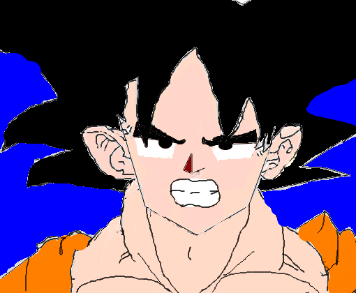 Goku Desenho De Wel Gartic