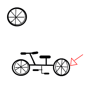 bicicleta de anÃ£o (aro)