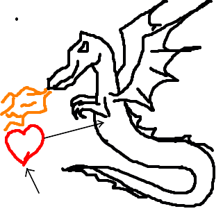 coração de dragão
