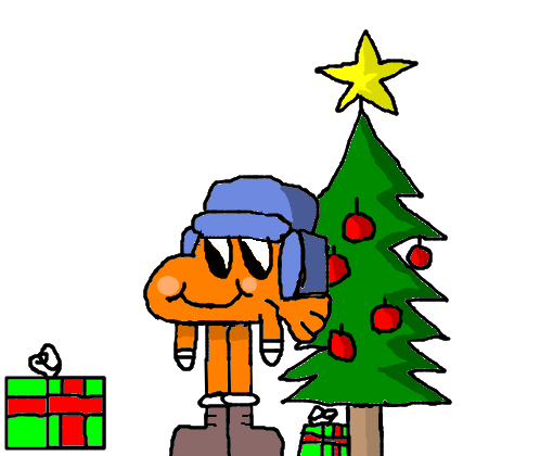 Darwin - Feliz Natal! - Desenho de willplayergamerbr - Gartic