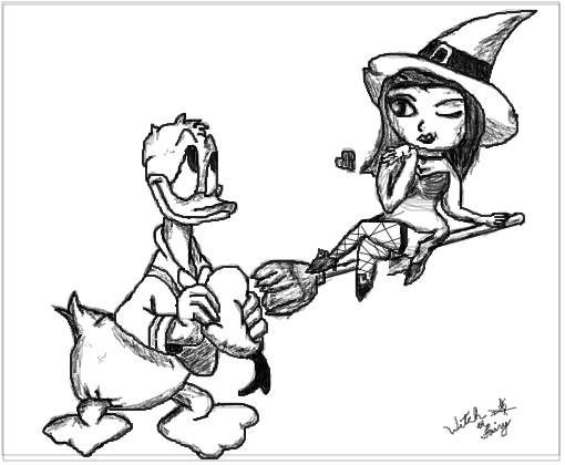 Pato e Bruxa