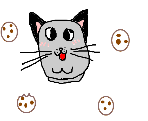 Gato simples - Desenho de godenilson1 - Gartic