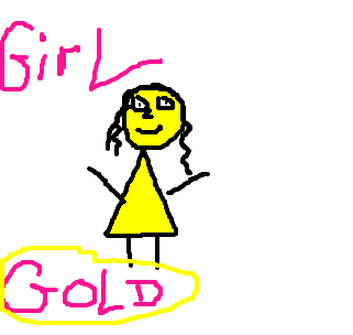 menina de ouro