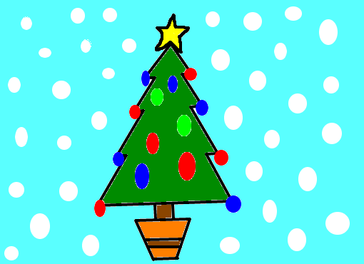 ÁRVORE DE NATAL - Desenho de ni_c - Gartic