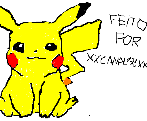Pikachu/Pokémon - Desenho de erickedu - Gartic