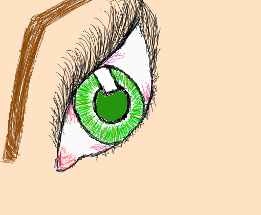 Olho de Cthulhu - Desenho de _vivito03 - Gartic