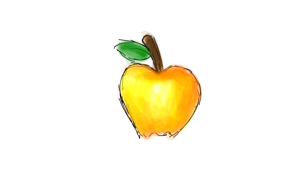 maçã dourada