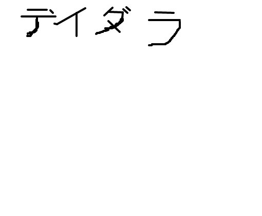 Deidara (em Japonês)