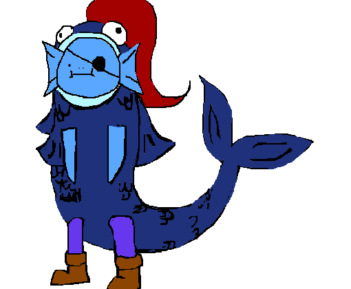Undyne the sexy fish XD
