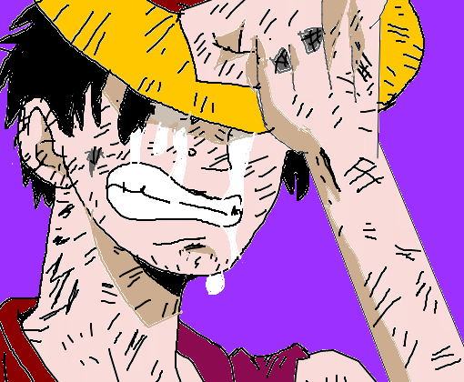 Dont cry luffy