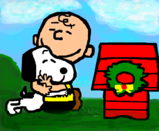 Snoopy e Charlie Brown p/ lariap