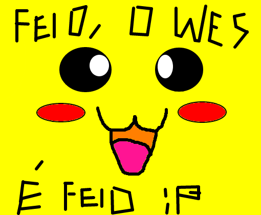 Pikachu Feio P/Wes