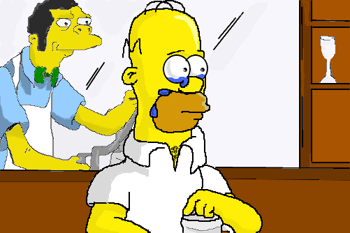 ta ae Bianca / Homer Simpson 