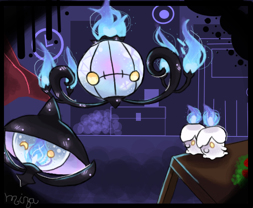 ghost familly p/ UxieShiny