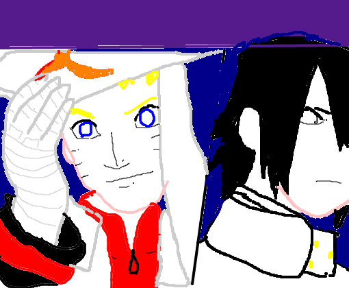 Naruto e sasuke - Desenho de __templario__ - Gartic