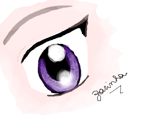Olhos-Anime ( treino ) - Desenho de _tsubakisan_ - Gartic