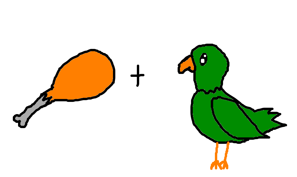 com fazer um passarinho fácil - Desenho de alicergamer - Gartic