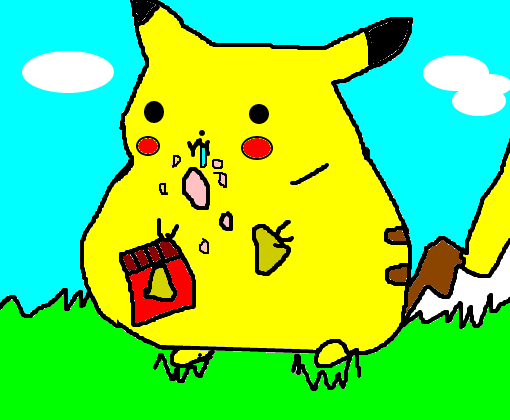 Pikachu - Desenho de dudzzzz - Gartic