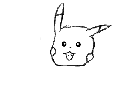 Primeiro Desenho - Pikachu