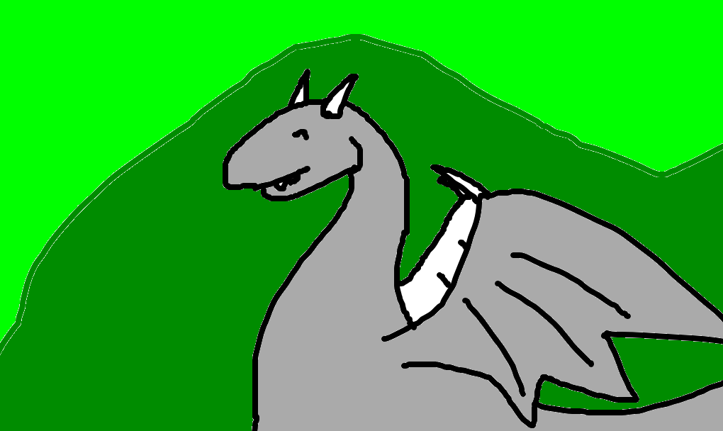 o grande dragão branco