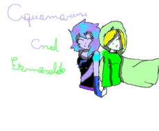 Aquamarine e Esmeral p/_puppet_